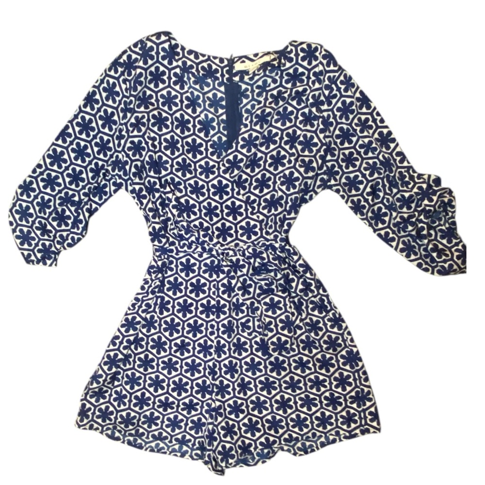 Miami V-Neck Romper with Pockets